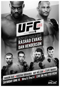 UFC 161 Poster