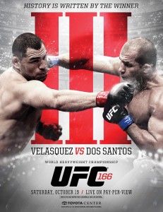 UFC 166 Poster