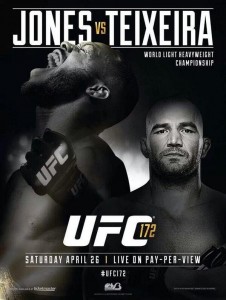 UFC 172 Poster