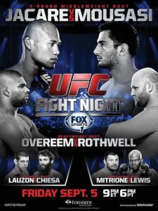 UFC Fight Night 50 Poster