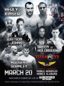 Titan FC 33 Poster