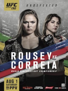 UFC 190 Poster for Web