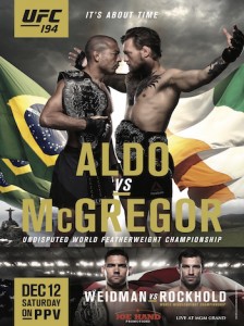 UFC 194 Poster